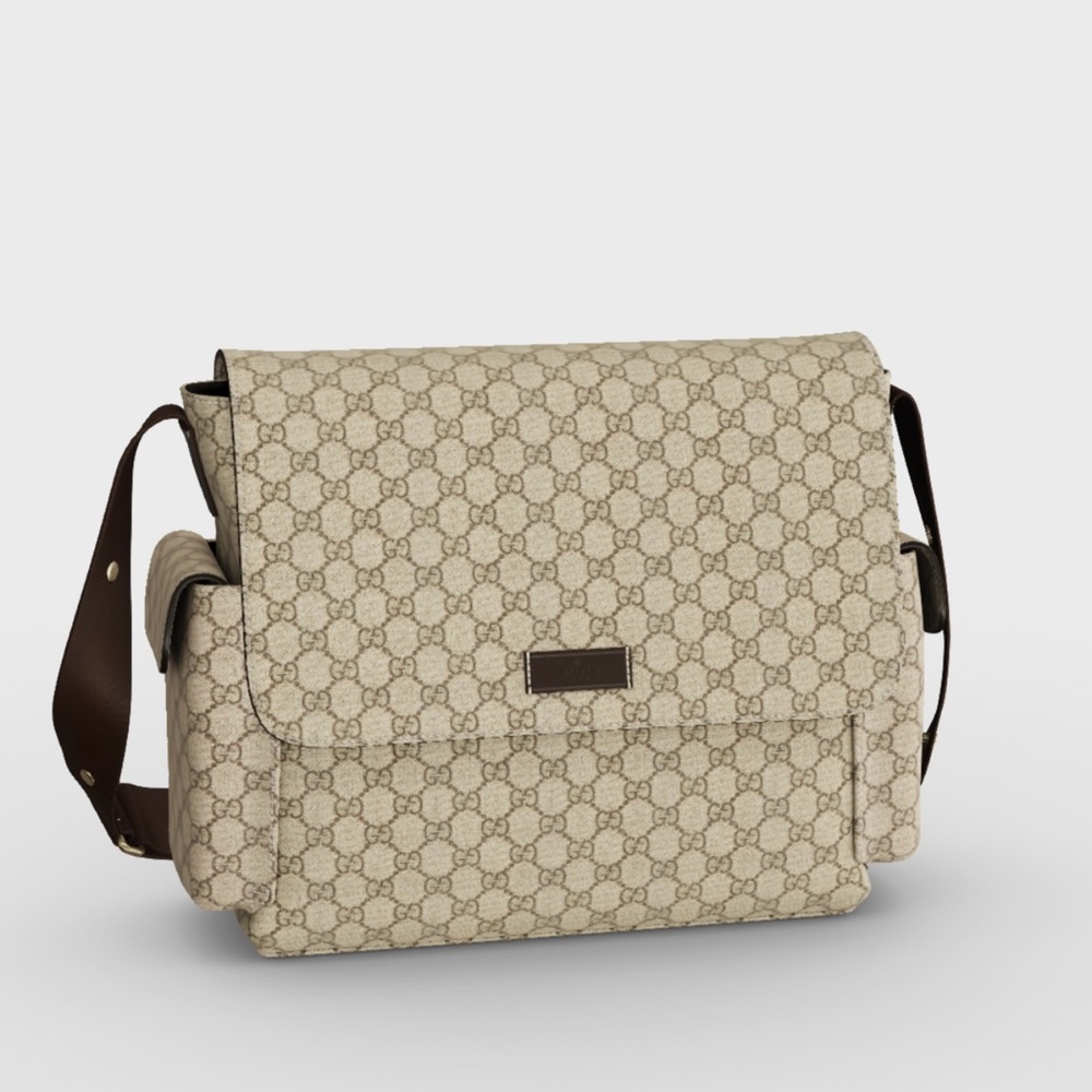 Authentic Gucci GG Plus Diaper Bag